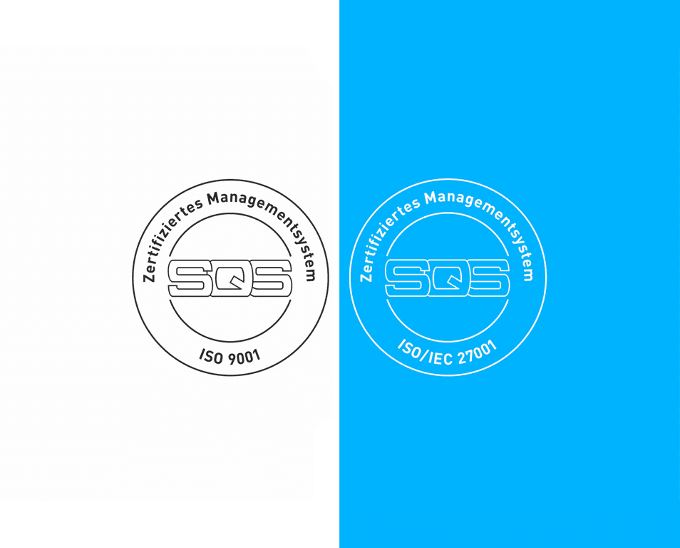 ISO 9001 &ISO 27001 - die Zertifikate für itesys AG.