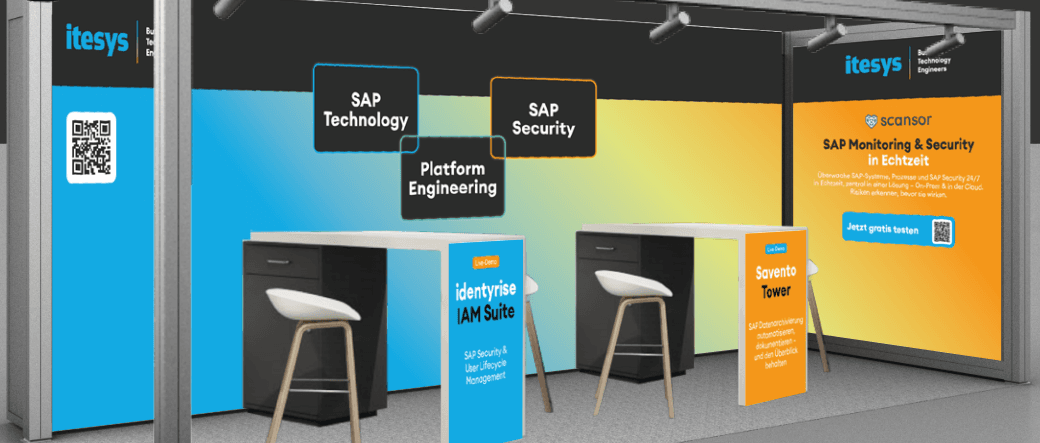 itesys Stand am DSAG Jahreskongress 2025