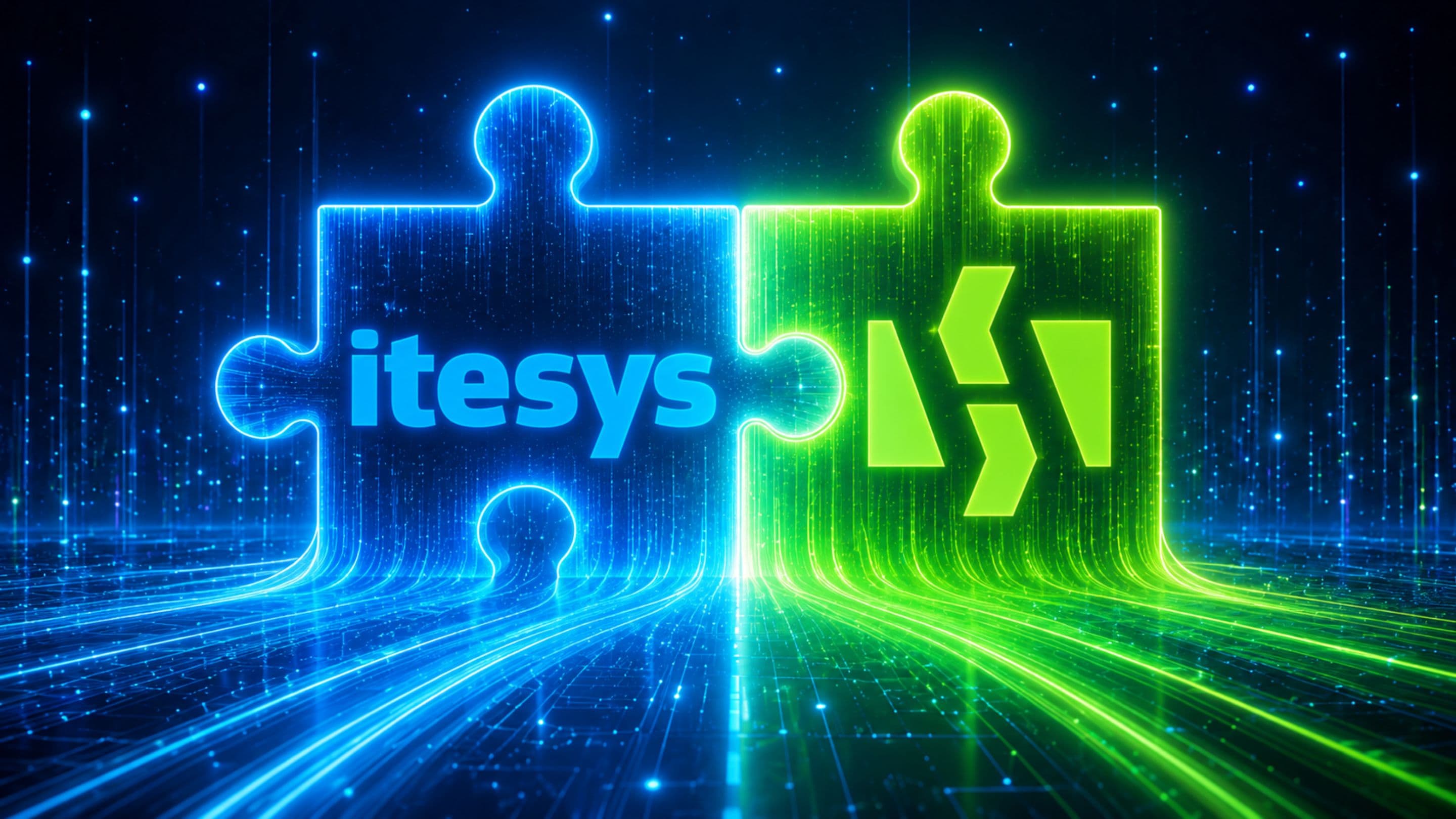 Logos von itesys und Hosting Solutions